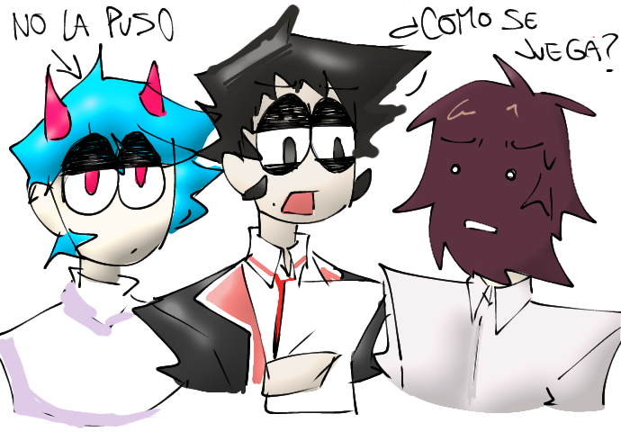 Jak1zz's tweet photo. Ula pamfito,les dejo estos dibujos que hice a la rápida que hasta yo me sorpendí de haberlos terminado wtf

En fin,son un amor los 3 @pafoparasito @Silentium00 @PandyMint #pelusastream #sansti #mintylive https://t.co/9ojMi85skF