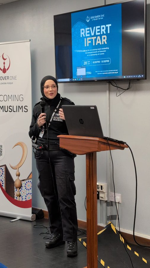 Honoured to speak at the Revert Iftar - I remember my 1st Ramadan in loneliness & quietness - truly heart warming to now share this experience with so many others. Community engagement really is refreshing in all its forms. Only 3 days to go. #InspireInclusion #diversity