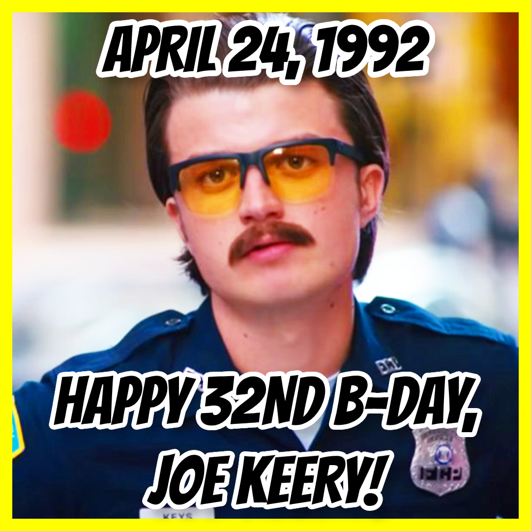 Happy 32nd #Birthday, Joe Keery!!!

What's YOUR #favorite #JoeKeery Movie or T.V. Show??!!

#BDay #Movie #FreeGuy #StrangerThings #AfterEverything #MollysGame