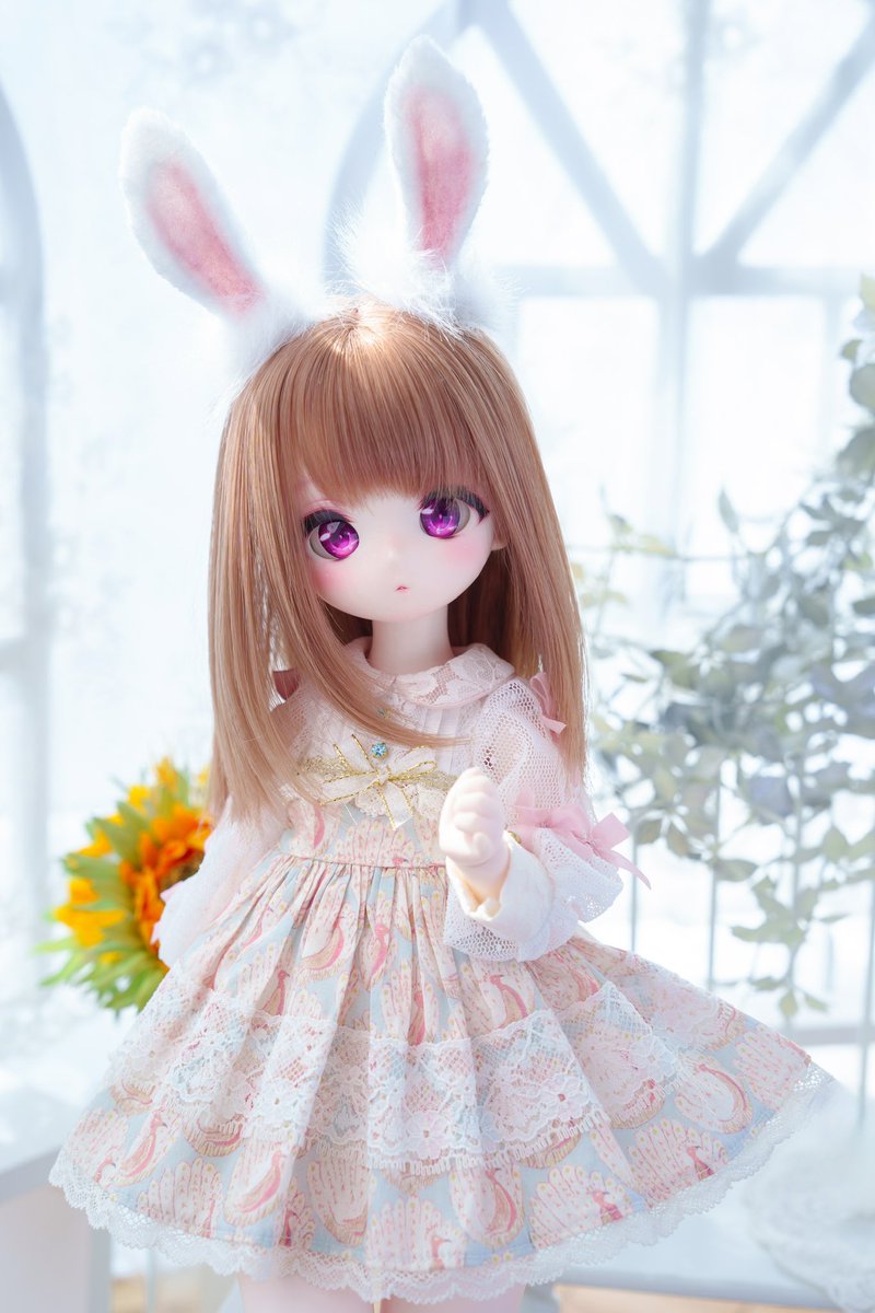 🐰～

#れにゃっ子
#KUMAKOちゃん 
#うちの子かわいい