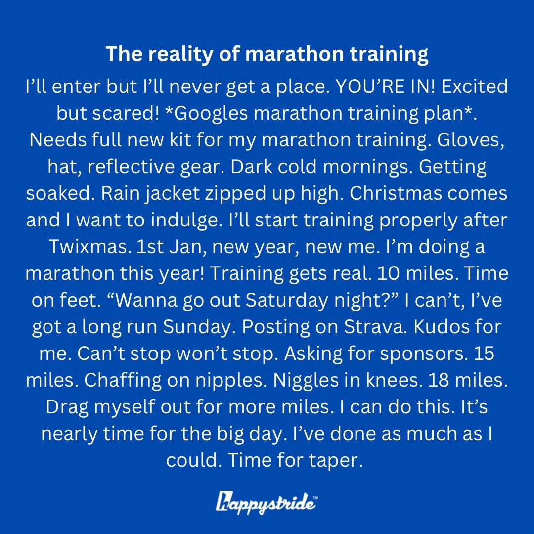 The reality! ❤️ if you can relate #marathontraining