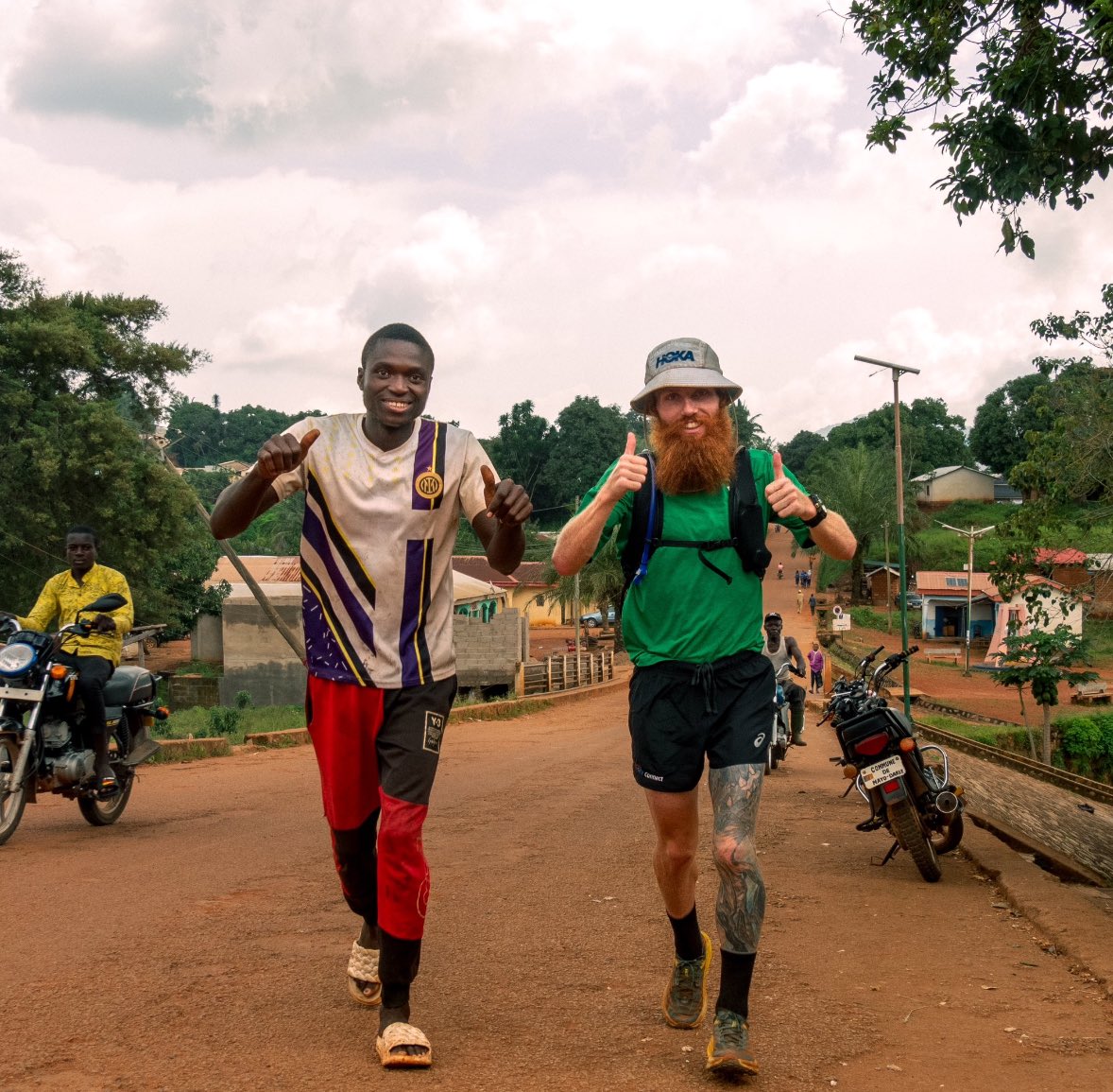 Good luck to Russ Cook AKA @hardestgeezer who today will complete running the entire length of Africa! 🤯 Over 350 days running over 16,000km is just incredible 🙌 #runr