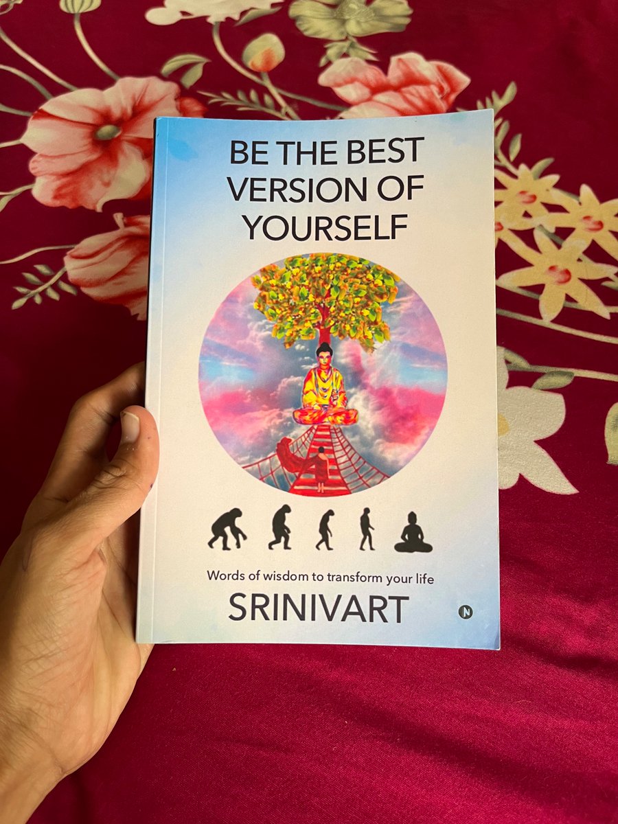 Srinivart's tweet photo. Be the Best version Of yourself

#book #author #writer #booklover #selfhelp #meditation https://t.co/bjJSii221h