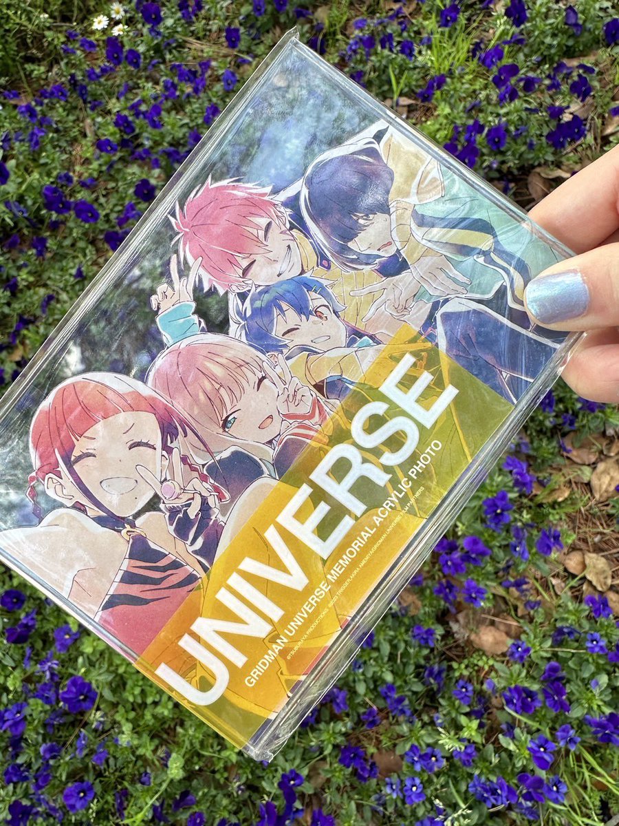 お知らせ】 グリッドマン ユニバース ショーにて先行販売中のアクリル