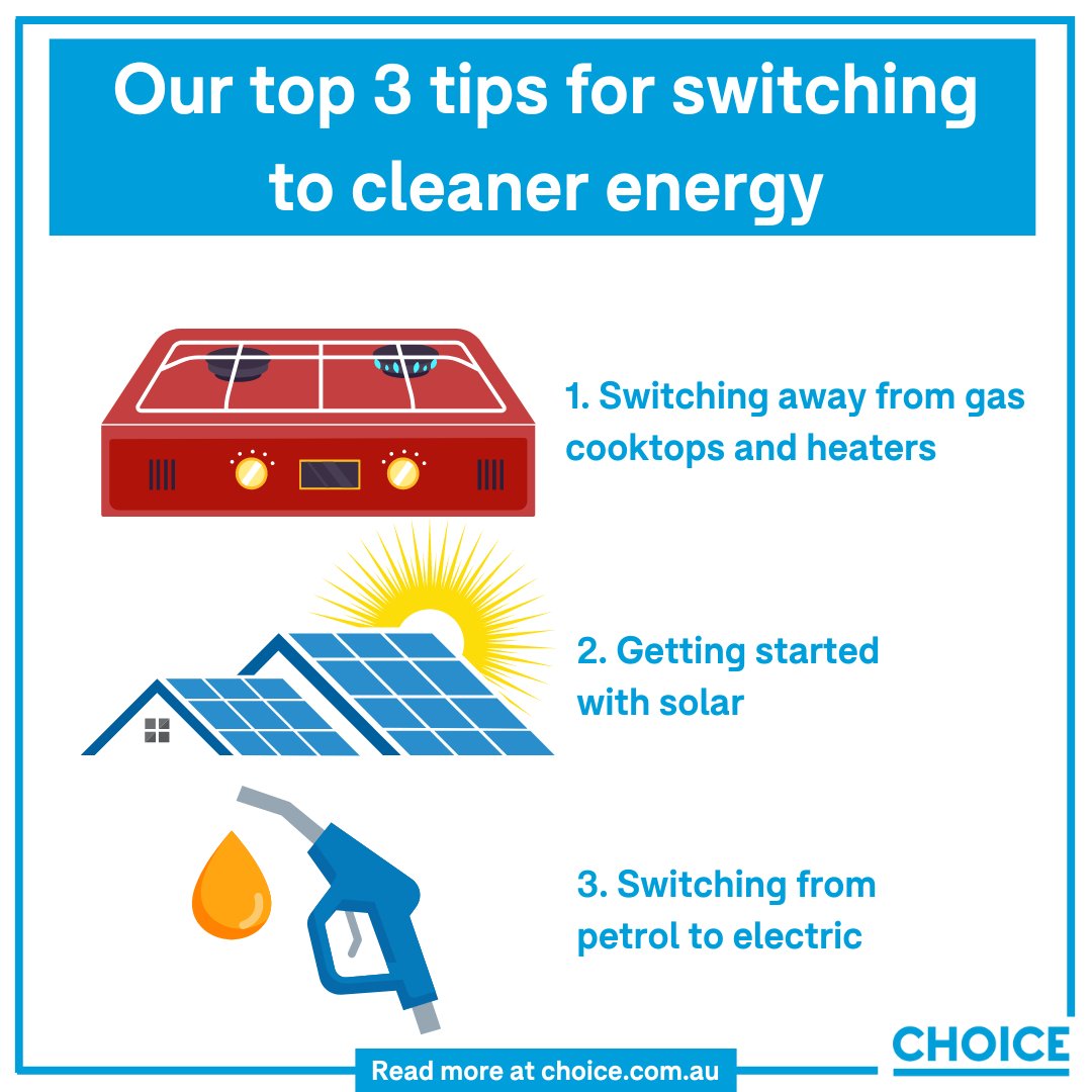 CHOICE experts share advice to help you make the switch to more energy efficient practices in your home and lifestyle. Read more: bit.ly/3VOF5U6