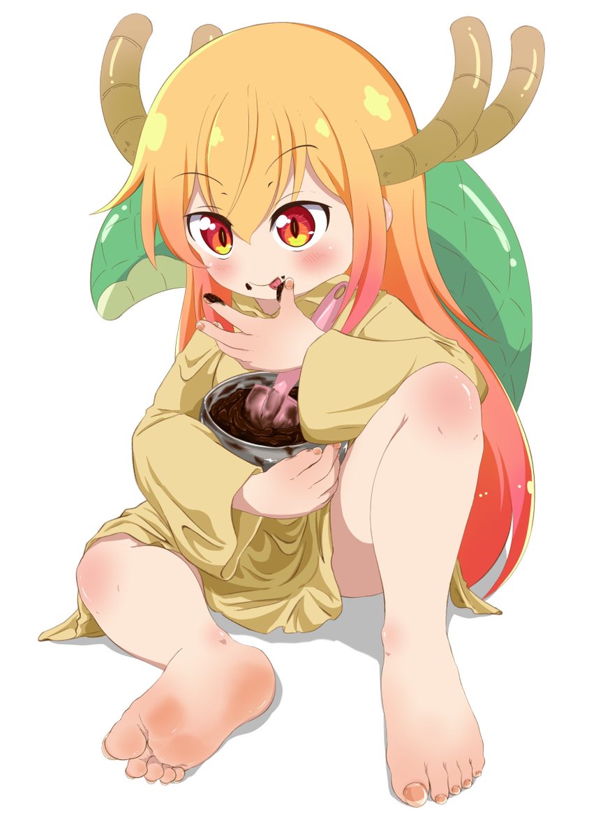 #イラスト  #maidragon  #小林さんちのメイドラゴン 

🍫👅❤️