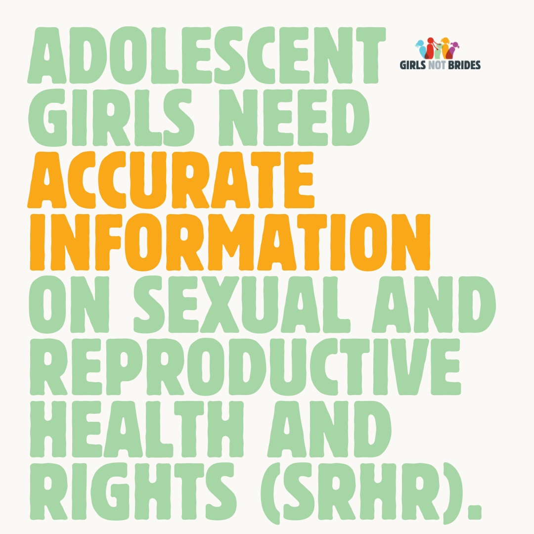 Let the adolescent girl enjoy bodily autonomy  #internationalDayoftheGirlchild @GirlsNotBrides