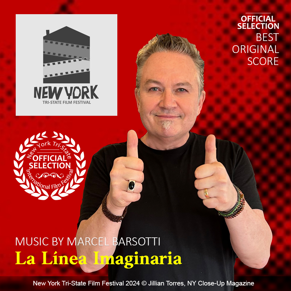 BarsottiMarcel's tweet photo. 🏅NEW YORK TRI-STATE FILM FESTIVAL | Official selection Best Original Score for La Línea Imaginaria https://t.co/b5PbEPhs9K
#lalineaimaginaria #newyork #newyorktristatefilmfestival #competition #incompetition #usa #filmmusic #philipescobarjung #marcelbarsotti #filmmusic #short https://t.co/vKmTCSLgZt