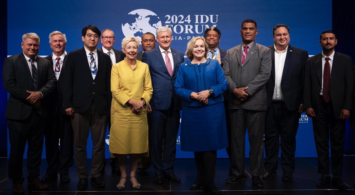 As Chairman of the International Democracy Union I am excited to welcome the Hon. @JudithCollinsMP, newly elected Chairwoman of the Asia-Pacific Democracy Union, Executive Secretary @joshmanuatu, and all members of the APDU executive selected in Wellington last week! The