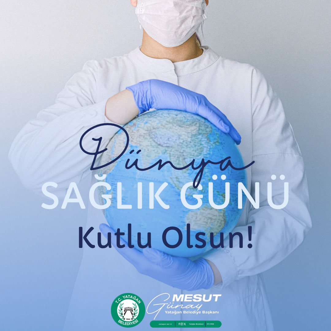 “En değerli hazinemiz sağlığımızdır”
Dünya Sağlık Günü ve Sosyal Güvenlik Haftası vesilesiyle,sağlığımızı emanet ettiğimiz, kutsal mesleklerini en iyi şekilde yerine getiren hekimlerimizin, tüm sağlık personellerinin ve sosyal güvenlik çalışanlarının Dünya Sağlık Gününü kutlarız.
