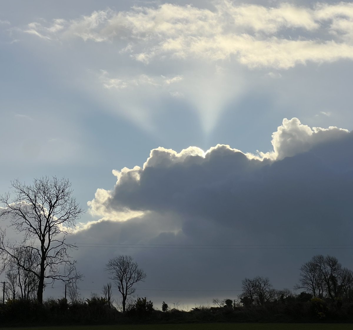 After #StormKathleen the cloud are blowing off steam this morning