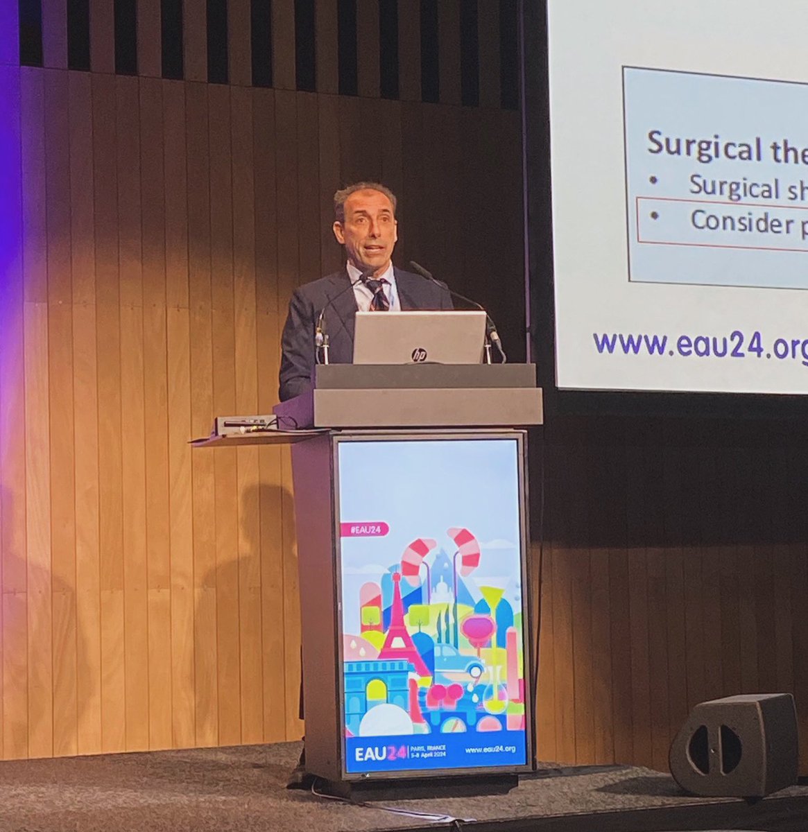 EAU - Congress of the European Society of Urology in Paris, I had the great pleasure and honor of presenting my experience in the treatment of ischemic priapism with #penileprosthesis implantation. @Uroweb