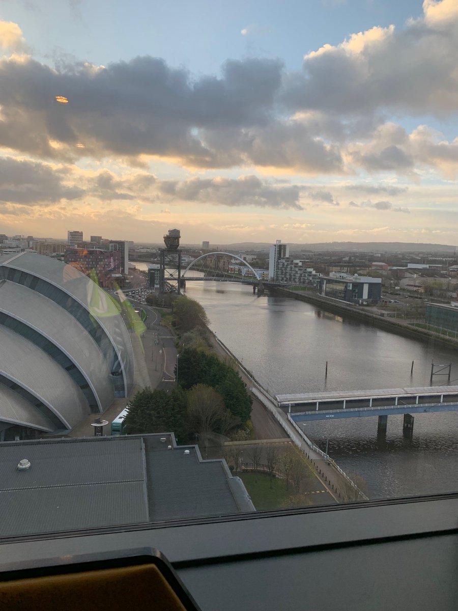 Morning! The storm seems to have abated and it's looking lovely in Glasgow this early. Looking forward to seeing our exhibitors later - the hall is looking good! #UKSG2024