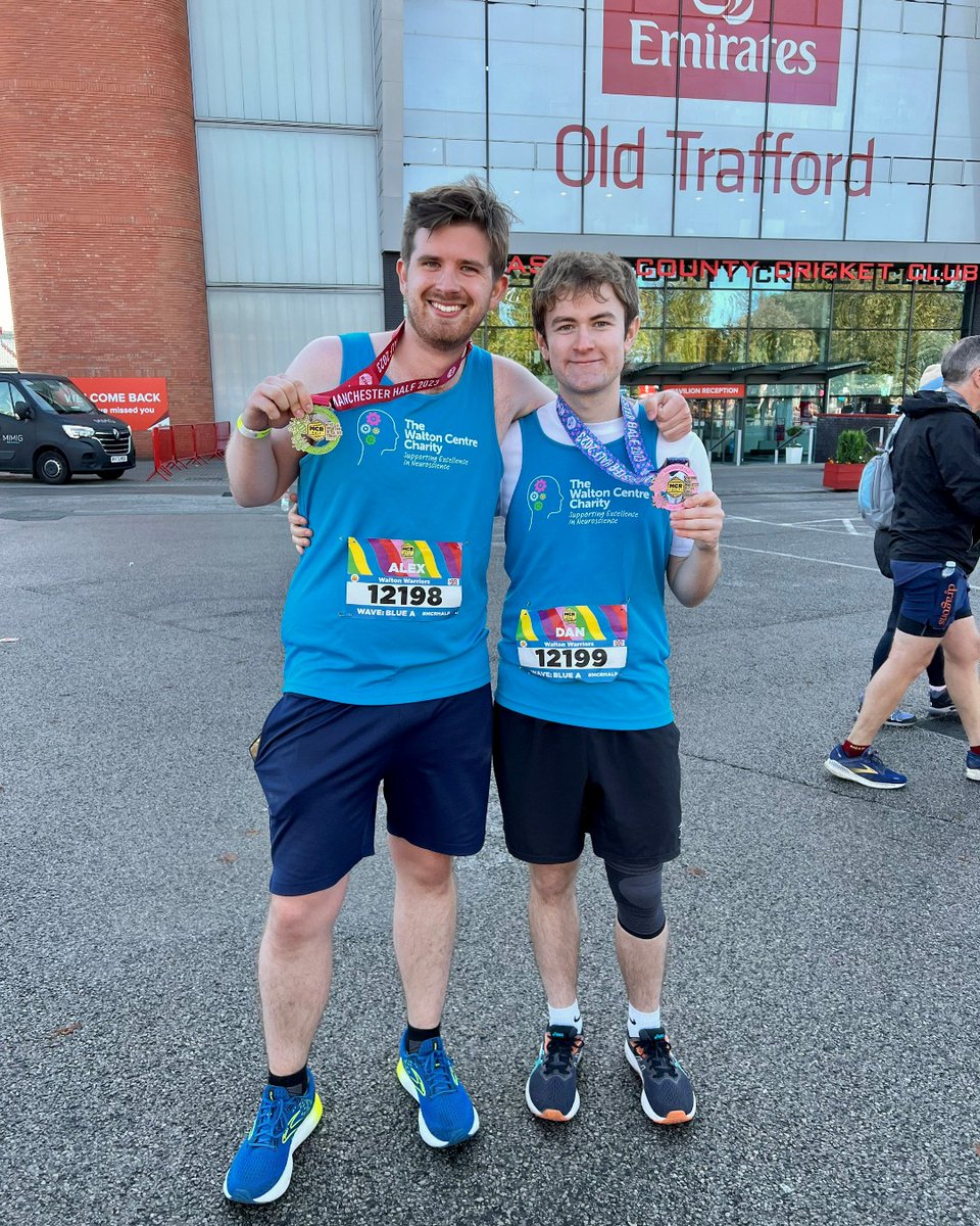 🏃🏻 Best of luck to Dan and Alex who are running in the Paris marathon today! 🤩 They have smashed their fundraising target and raised over £10,000 for The Walton Centre Charity! Read more about their story and how you can support them ⬇️ orlo.uk/jUwpk