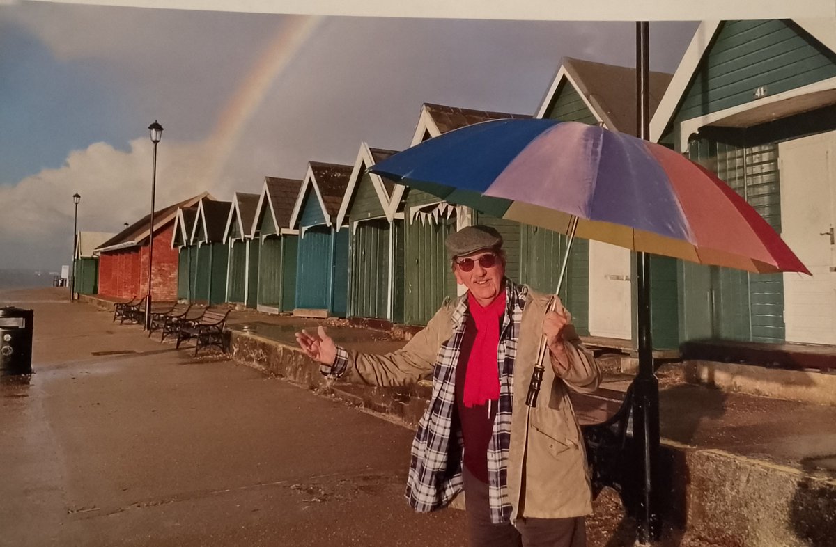 always coordinate your umbrella with a rainbow