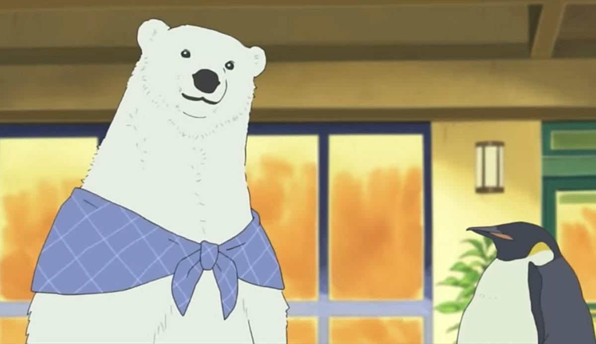 ⠀⠀⠀⠀
⠀⠀⠀"อากาศร้อนแบบนี้อย่าลืมดูแลรักษาสุขภาพด้วยนะครับ"

⠀⠀⠀"ที่สำคัญคาเฟ่หมีขั้วโลกมีแอร์และเครื่องดื่มเย็นๆบริการด้วยนะครับ"
⠀