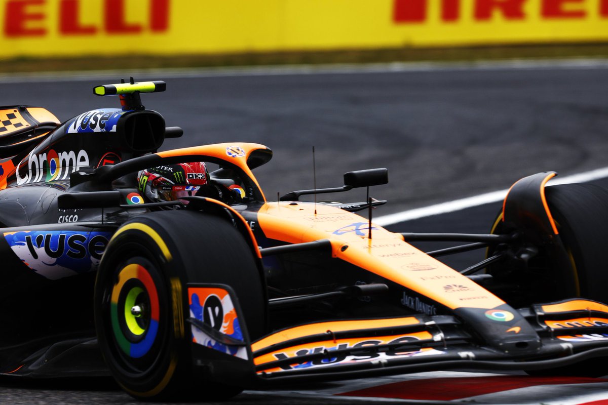 🏁 END OF RACE RESULTS 🏁 NOR 🇬🇧: P5 PIA 🇦🇺: P8 Not the Sunday we wanted after a positive qualifying but we leave Suzuka with 14 points 👏 #F1 #McLaren #japaneseGP