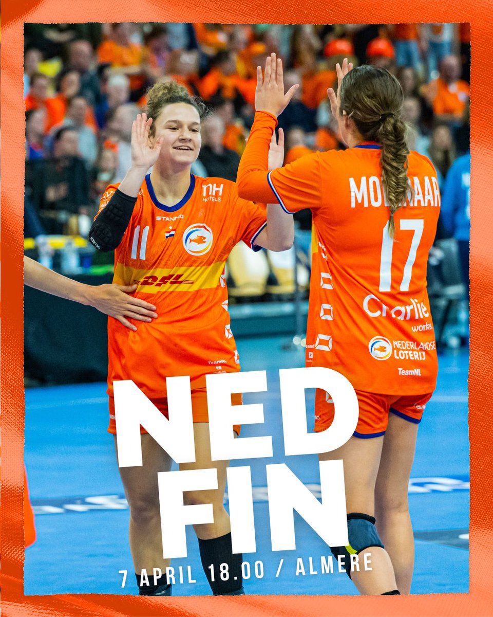 Today's a 𝘀𝗽𝗲𝗰𝗶𝗮𝗹 𝗱𝗮𝘆! ✨ #TeamNL #NederlandseLoterij #OdidoNederland #HandbalNL #DHLsamedream