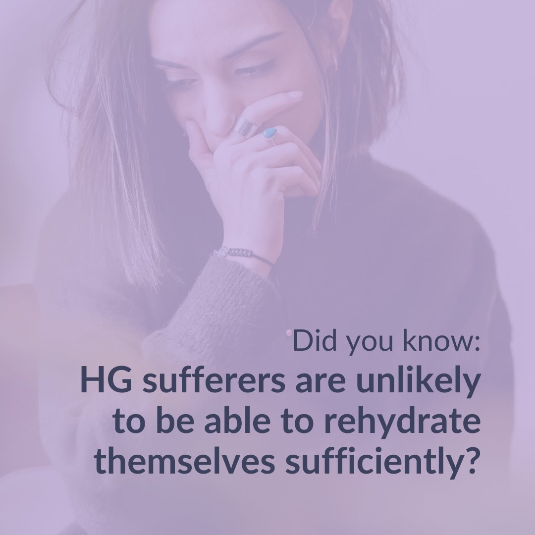 Many don't realise that those dealing with HG often struggle to rehydrate themselves effectively. It's a battle we must confront and actively seek medical help for. Let's raise awareness, challenge HG stigmas and support one another through these challenging HG symptoms.