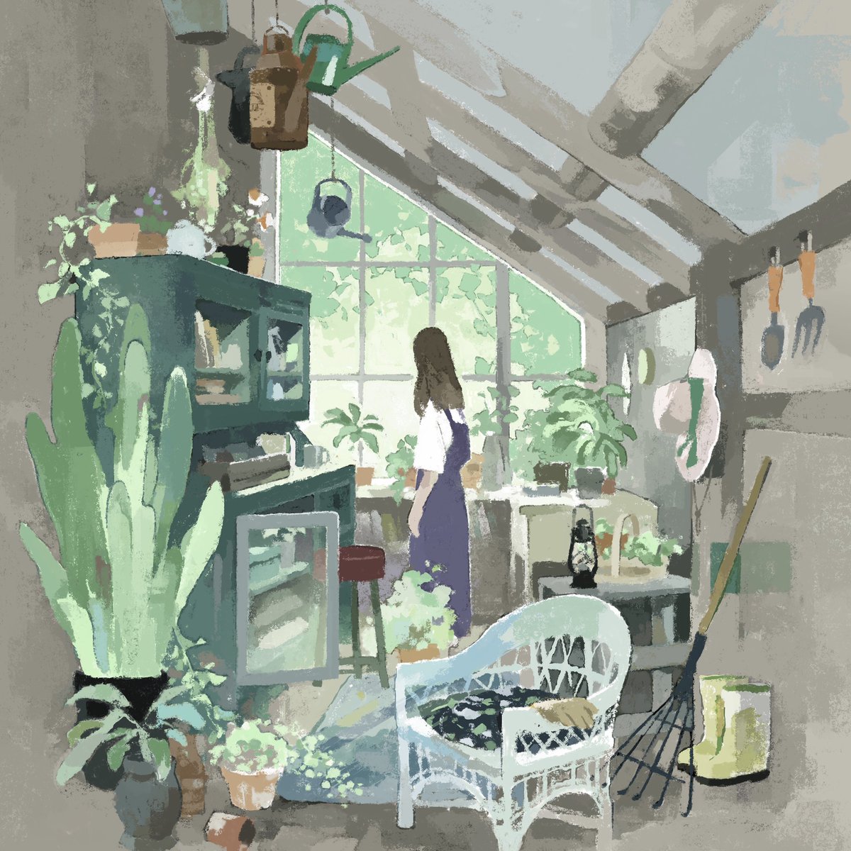 Rakoshirako's tweet image. cottage