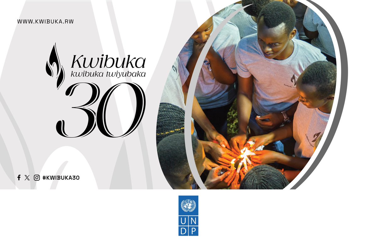 In Rwanda, reconciliation isn't just a word—it's a lived experience We join #Rwanda in marking 30 years since the 1994 genocide against the Tutsi, remembering the lives lost, honouring the survivors, reflecting on Rwanda's journey of resilience & renewal #Kwibuka30 #NeverAgain