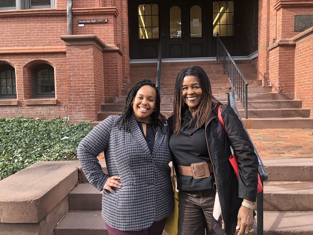 Honored to have participated in this wonderful symposium. And, had the chance to connect with scholars who shaped my own scholarship, like Dr. Carole Boyce Davies ♥️🥰🙏🏾