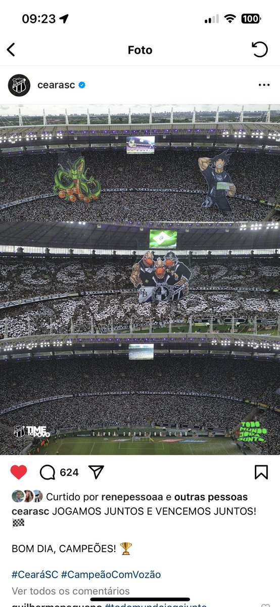 anacletofpp's tweet image. E ontem, como tinha que ser, 40 mil vozes calaram 18 mil e empurraram o maior time do Estado para mais um título! Parabéns @CearamorOficial pela festa espetacular! Ceará é isso, vibração, união e poder!