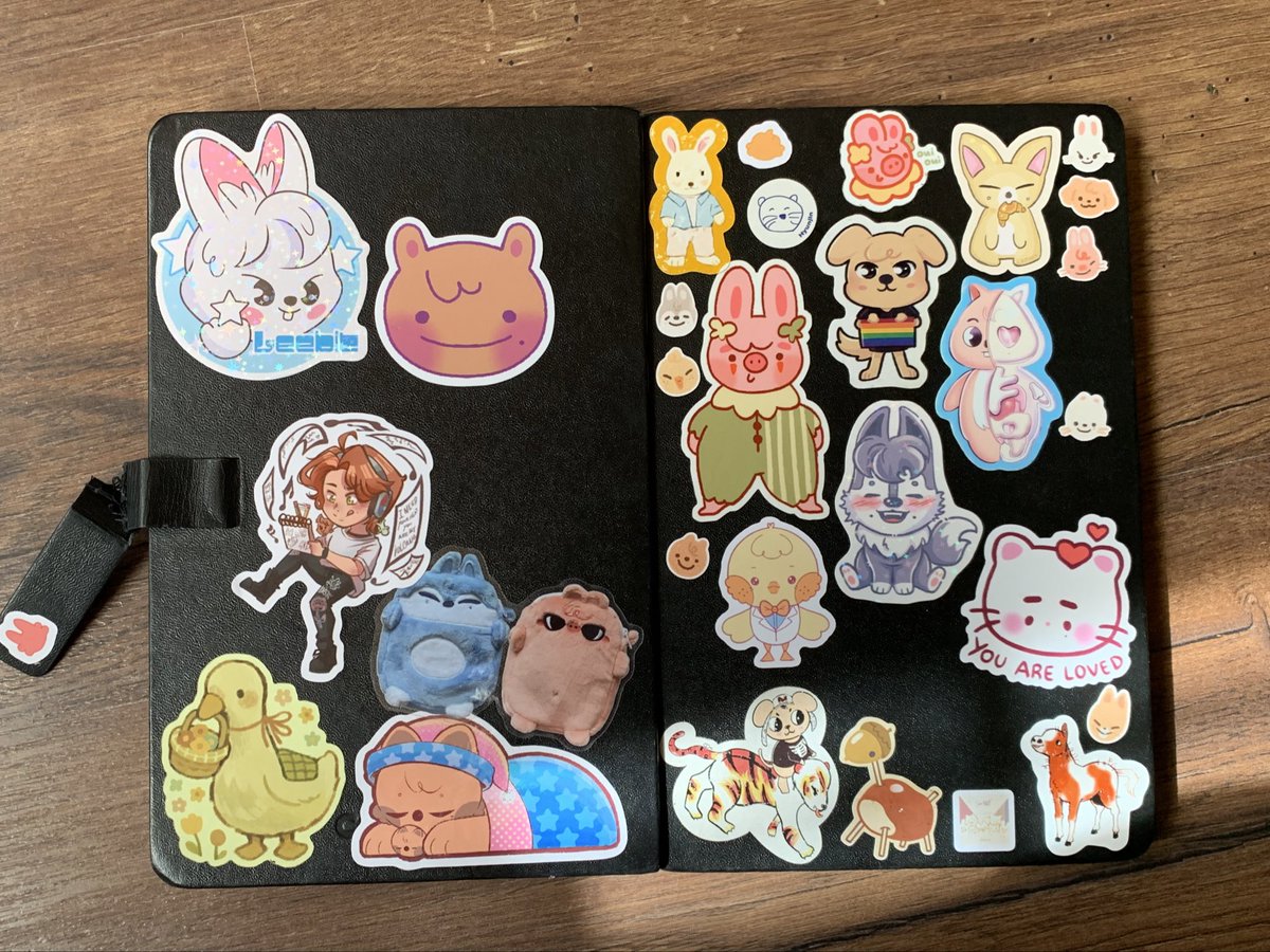 My Staytist sticker collection is growing!! (I still have some more I need to fit somewhere eek)