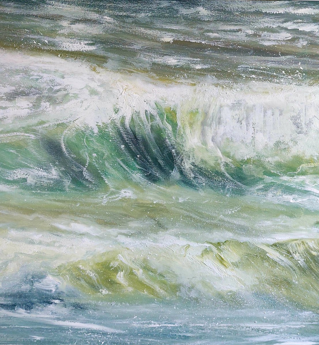 The wave
Sligo
60cm x 60cm 
Acryl
Karadoherty181@gmail.com 
#sligo
#StormKathleen