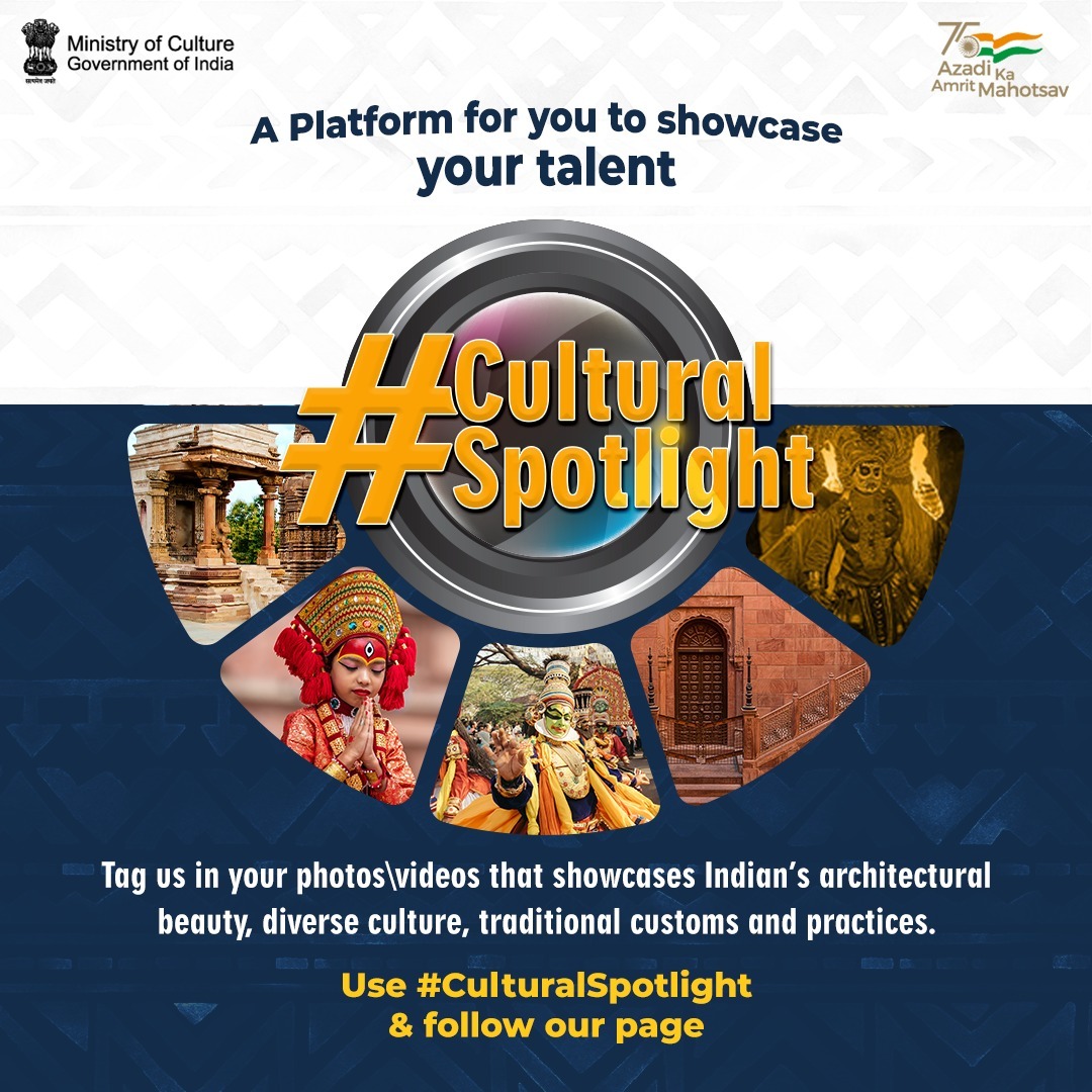 You have a talent that deserves to be seen. Share videos or photos of your skills with us and get a chance to be featured on #CulturalSpotlight. Hurry! 

#CultureUnitesAll