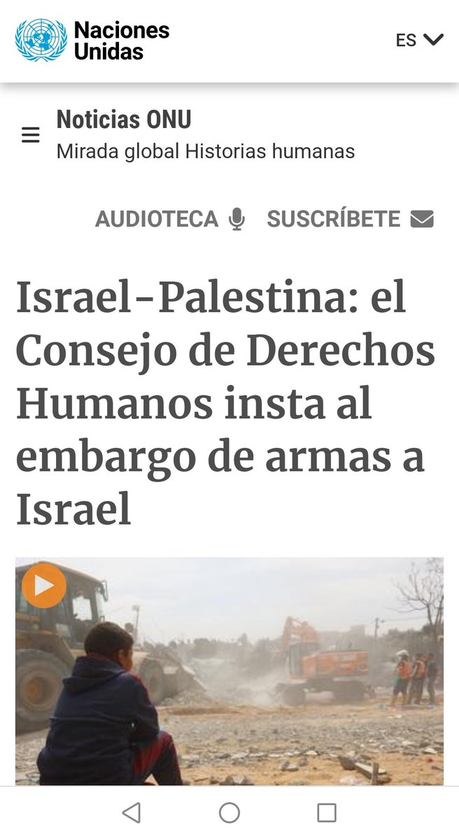 @FDIonline El gobierno de @LulaOficial @ptbrasil vota en el Consejo de Derechos Humanos de la @ONU_es en solidaridad con Palestina por el genocidio en la Franja de Gaza, y a favor del embargo de armas al @estadoisrael @Israel @IsraelinSpain @IsraelinSpanish @Isr_Amb_Esp @ACOM_es @FDIonline