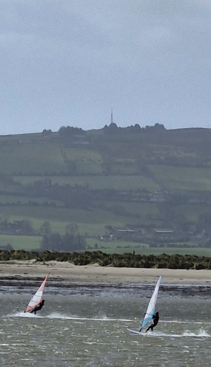 Perfect morning for Windsurfing powered across the water by the gale force wind 💨💨💨
#Abbeyside #Dungarvan 
#Waterford