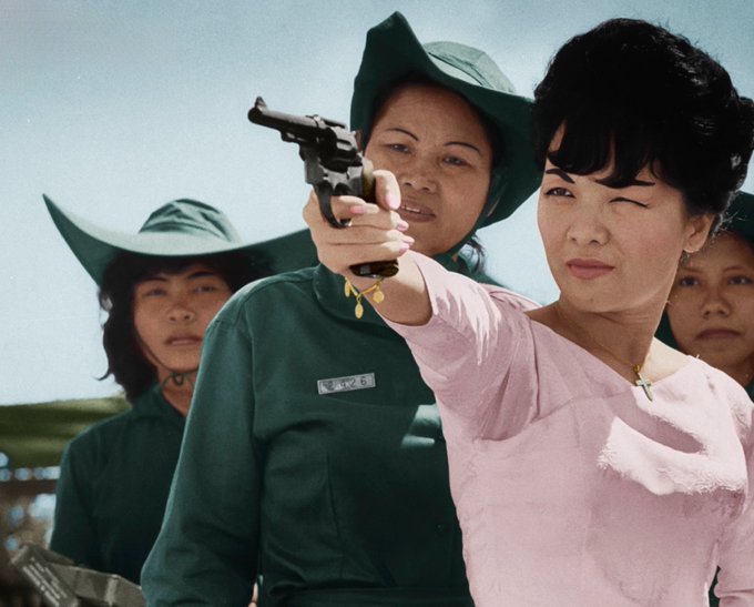 Former First Lady of South Vietnam Trần Lệ Xuân a.k.a. Madame Nhu