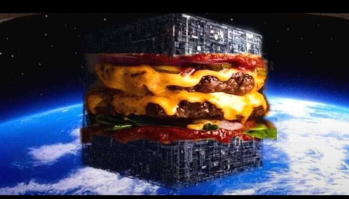 holodeckfour's tweet image. CheeseBorger