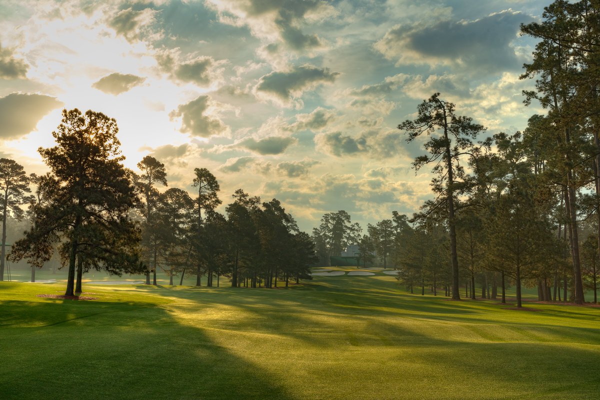 Good morning from Augusta National. #themasters
