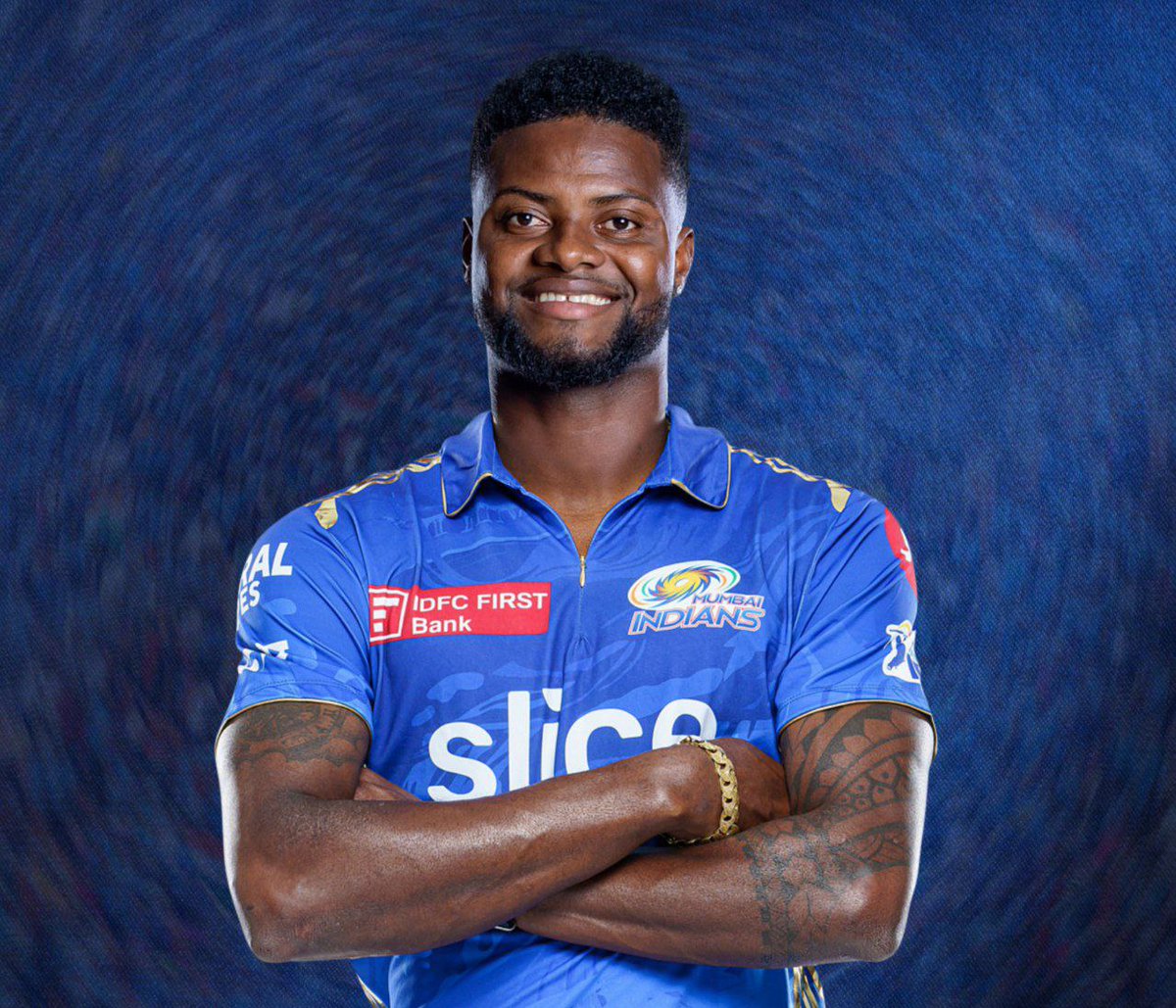 That was pure Mass Batting from 
Romario Shepherd 🔥🔥🎉
#MIvsDC #MumbaiIndians 
#Romarioshepherd