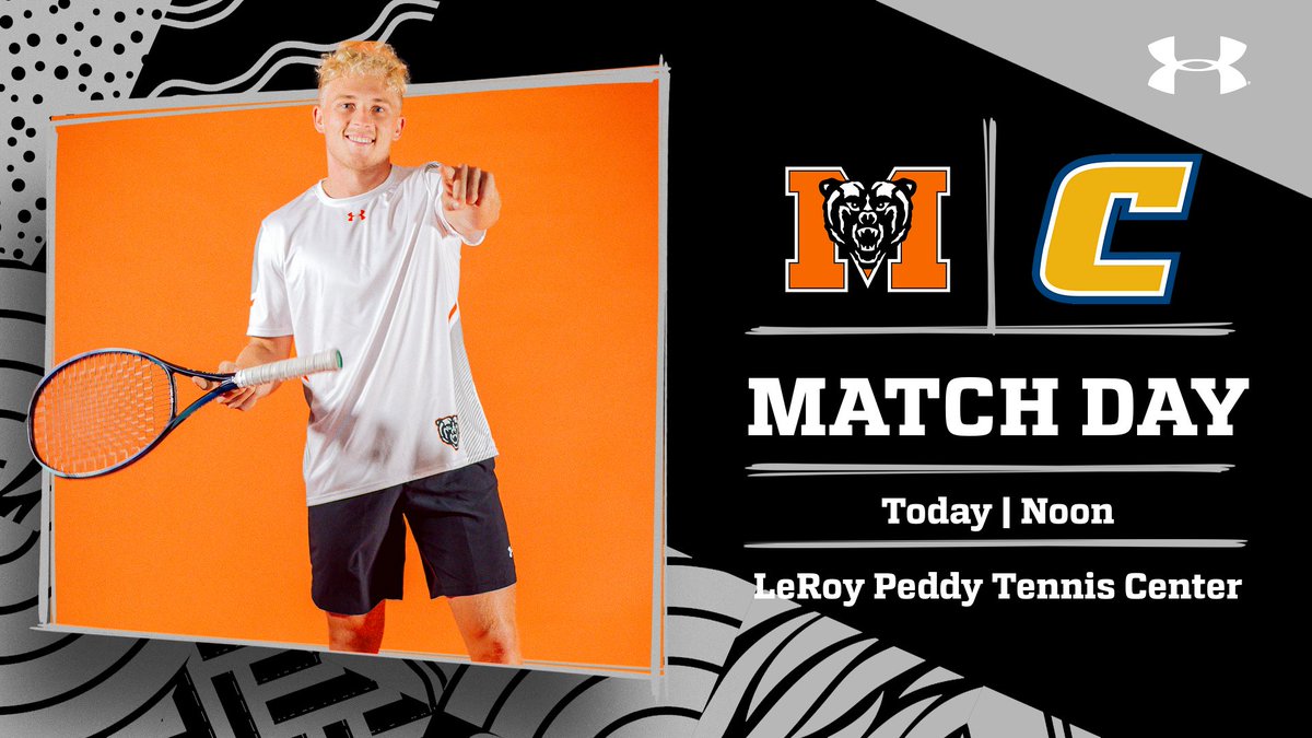 It's Match Day! 🆚 Chattanooga 🕛 Noon 📍 Macon, Ga. 🏟️ LeRoy Peddy Tennis Center 🎟️ Free Admission 📊 bit.ly/3PS5We8 #RoarTogether #AdvantageBears