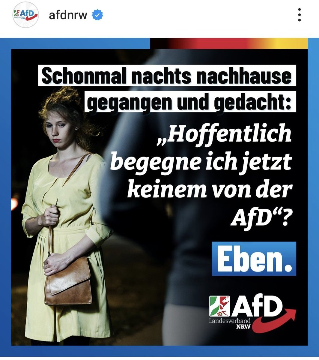 Tatsächlich ja.
Und diese Angst haben viele Leute