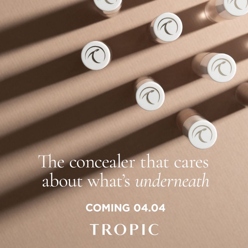 It’s here! Undercover Concealer on tropic.glenconbeer.com ☺️

#LoveTropic #TropicSkincare #TropicTimeOut