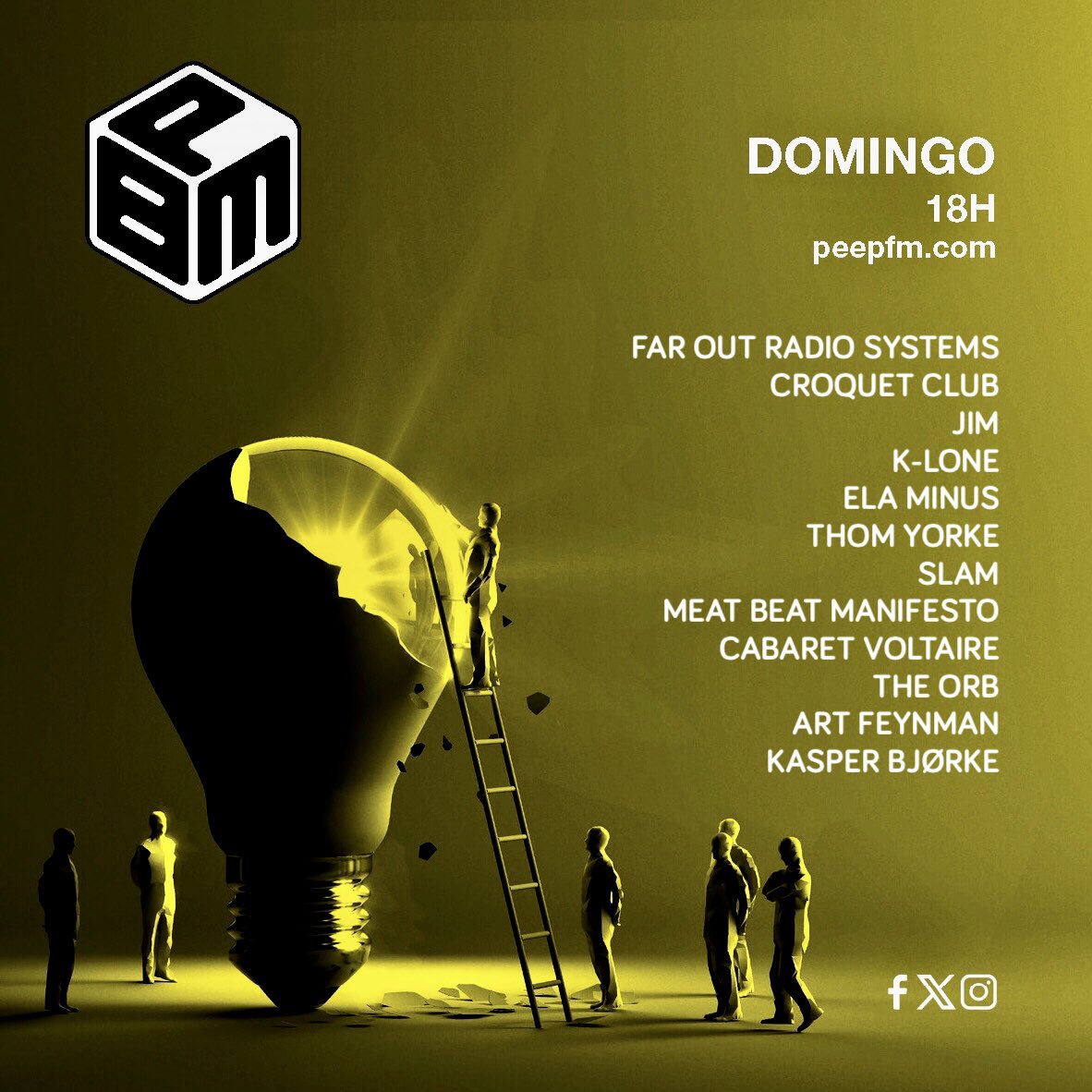 ⚡️Hoje 07/04 às 18 horas na peepfm.com, vai ao ar a 188ª edição das batidas pulsantes do programa BPM com <a href="/marciomasotti/">Marcio Masotti</a> 🎹