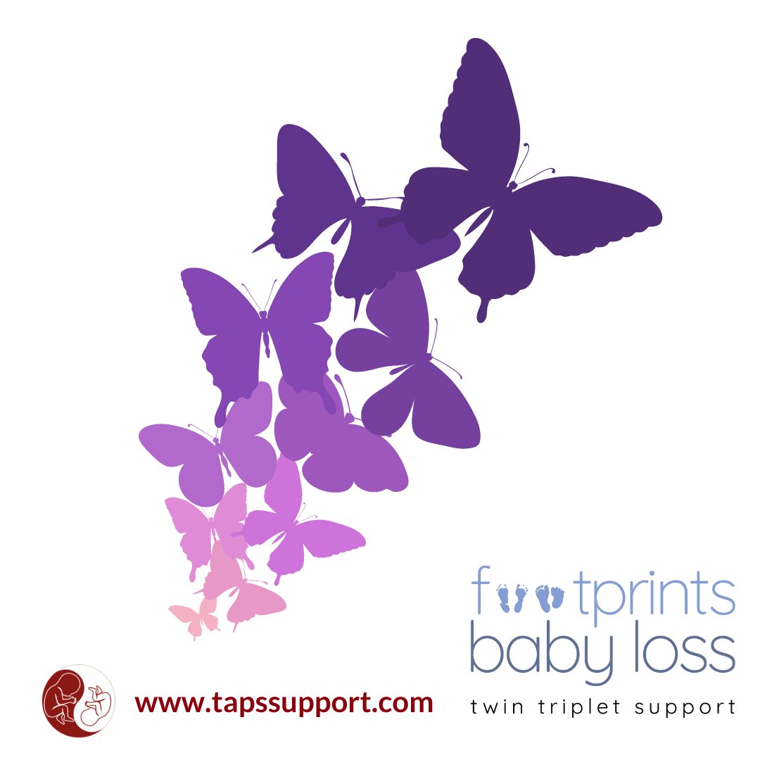 Families who have experienced twin loss often feel alone, and that their unique needs are not heard. Footprints Baby Loss offers peer support to these families. More: bit.ly/49q7GST #footprintsbabyloss #twinloss #tapssupport #community @footprintsbl