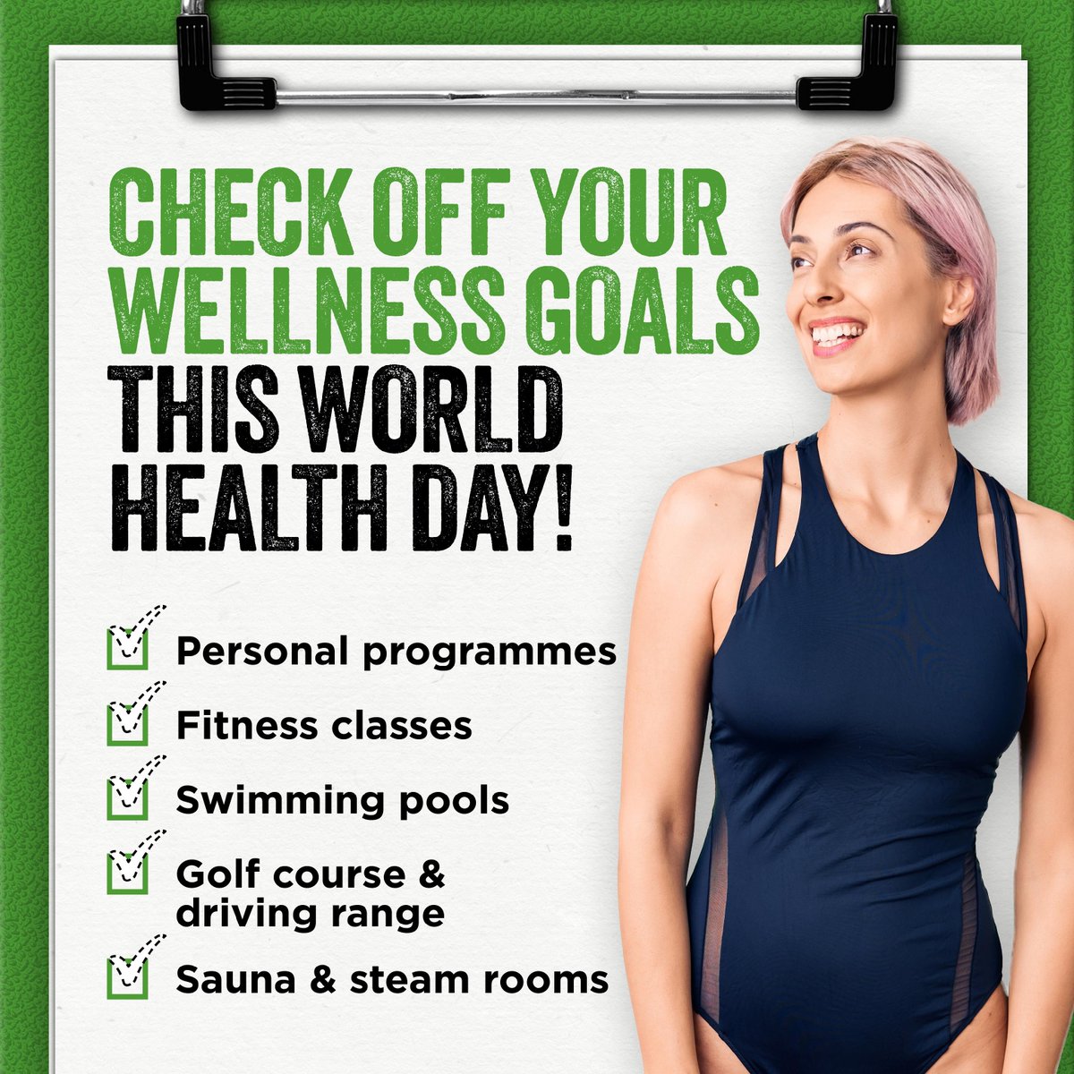 Check off your wellness goals this World Health Day! 💪

Head down today and set yourself new goals.

➡ Community garden
➡ Library services 
➡ Free NHS health checks
➡ Mental health at-home support

What's one goal you want to set yourself? ⬇

impulseleisure.co.uk/wellness/