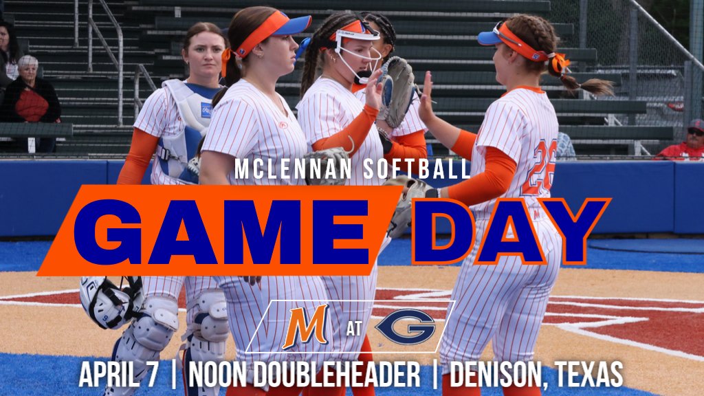 The #1 Highlanders and #7 Vikings close out the conference series with a noon doubleheader today in Denison. Watch live at grayson.edu/webcams/softba… #GoLanders #ContinuingTheLegacy