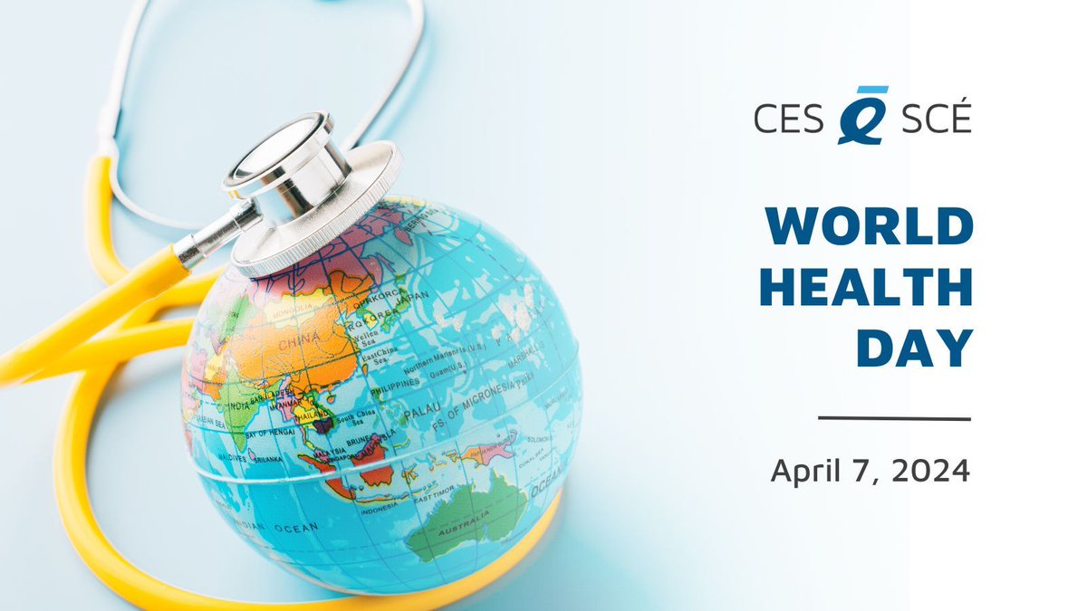 🌍🍁 Join us in celebrating World Health Day 2024. This year's theme, 'My Health, My Right', emphasizes the fundamental rights of individuals worldwide to access quality health services. #WorldHealthDay #MyHealthMyRight #CES 🇨🇦💙