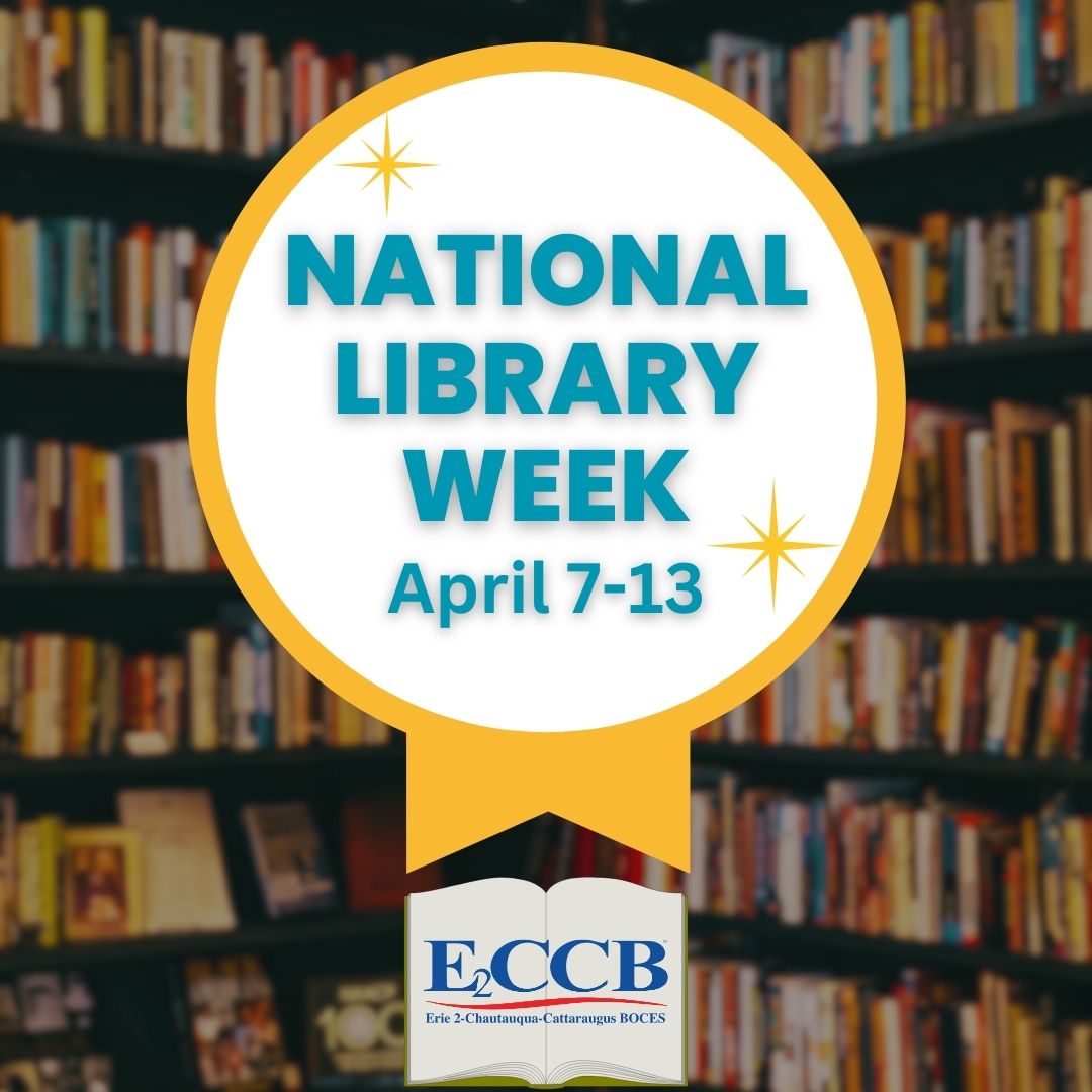 It’s National Library Week!

Celebrate by visiting your local library or by reading a book (or a few)!

#BOCES #OpportunityMakers