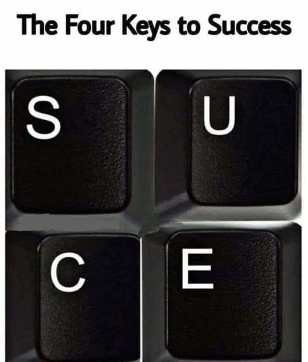 The 4 keys to #success