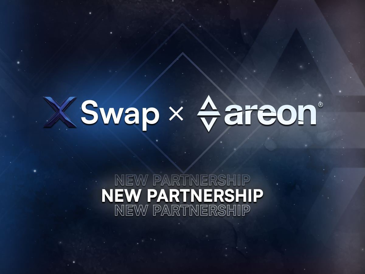 XSwap x Areon @AreonNetwork is a decentralized blockchain built to enable scalable, user-friendly apps for the World. Let’s empower DeFi together.