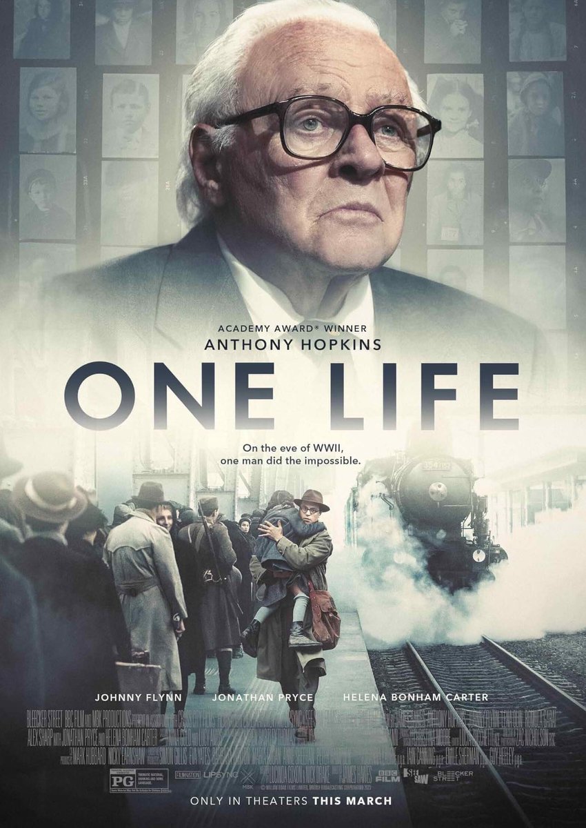 Highly recommend this new film about a British man that helped 669 children escape from the grip of the Nazis in Czechoslovakia. Moral courage is under-rated.