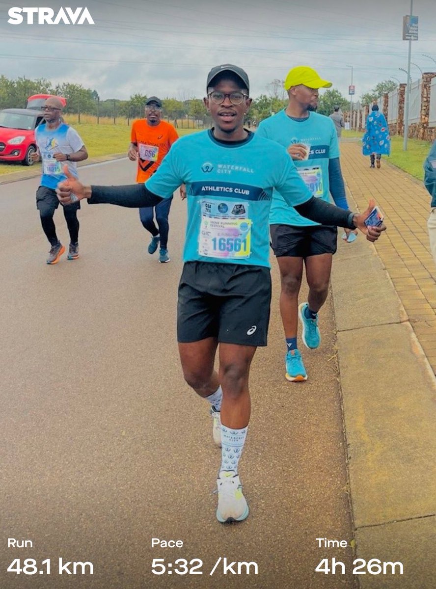 Irene Ultra Marathon #FetchYourBody2024 #RunningWithTumiSole @waterfallcityac