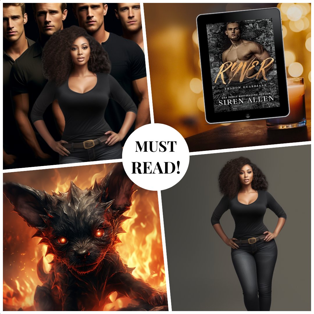 Jeneva was only trying to save her bestie from the Shadow Guardians. She didn't expect to gain the attention of Ryver and his 4 shadows. She definitely didn't plan to end up in bed with all 5 of them! amzn.to/3vU7cqc #ShadowGuardians #ReverseHarem #PNR #IRromance #bwwm